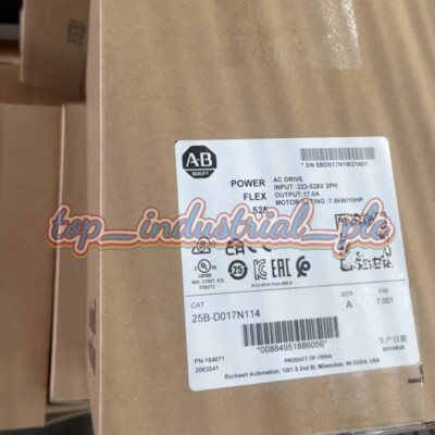 NEW Sealed Allen-Bradley 25B-D017N114 PowerFlex 525 7.5kW 10Hp AC Drive