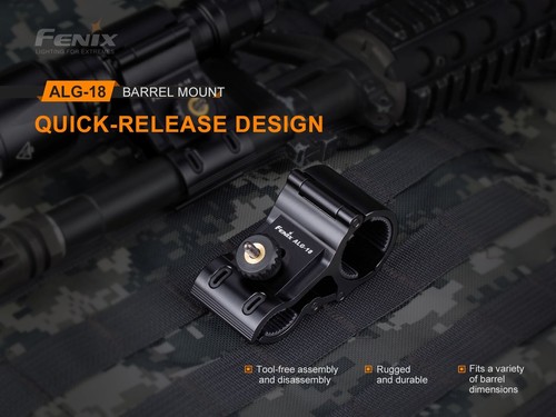 Fenix ALG-18 Quick-Release Design Tactical Barrel Mount - Picture 4 of 8