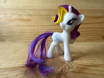 FIGURINE Rarity Licorne Blanc My Little Pony 2014 MC DONALD'S MAC DO TOY JOUET - Photo 1/4