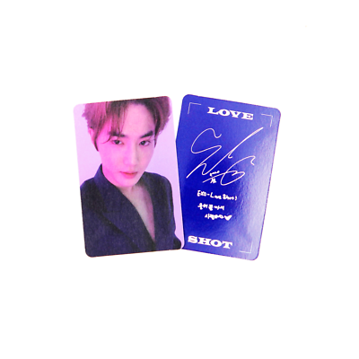EXO] Love Shot / Shot ver. / Official Photocard - Suho | eBay