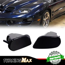 Front Corner Turn Signal Lights Housings Kit For 98-02 Pontiac Firebird Trans Am