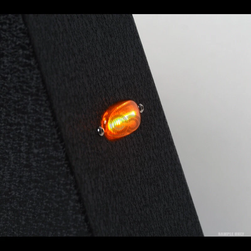 Textured Black Adjusable Truck Chase Rack Brake Light+LED+Amber+Side Rails V2 CA Foto 2 de 4