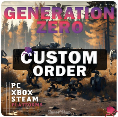 Generation Zero  Custom order [PC/XBOX]