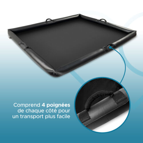Eroticgel Inflatable Waterproof Massage Sheet with Handles 205cm x 156cm x 12cm - Picture 7 of 9