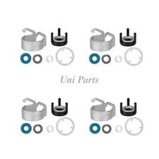 For VW Jetta GLI GTI AUDI A4 1.8 2.0T 4x Fuel Injector O-ring Seals Repair Kits
