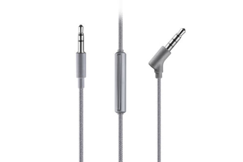 Nylon audio cable with mic For Audio Technica ATH-MSR7SE MSR7NC AR5 AR5BT ANC7 - Picture 5 of 19