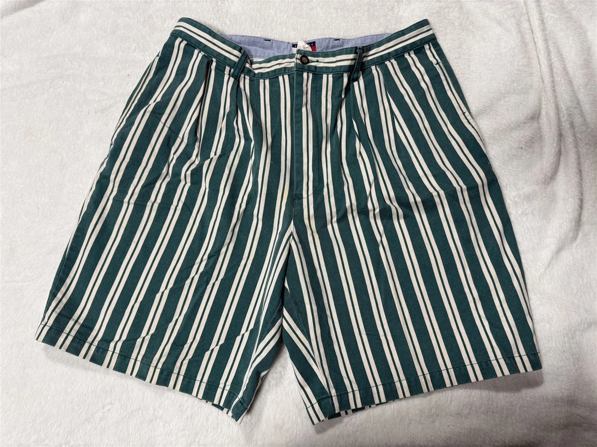 Pleated Striped Shorts for Men for sale | eBay