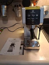 LINKChef Espresso Machine 20 Bar with Milk Frother Steam Wand