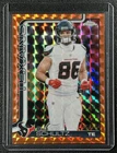 2025 Topps Chrome Football Orange Geometric Refractor Dalton Schultz #118