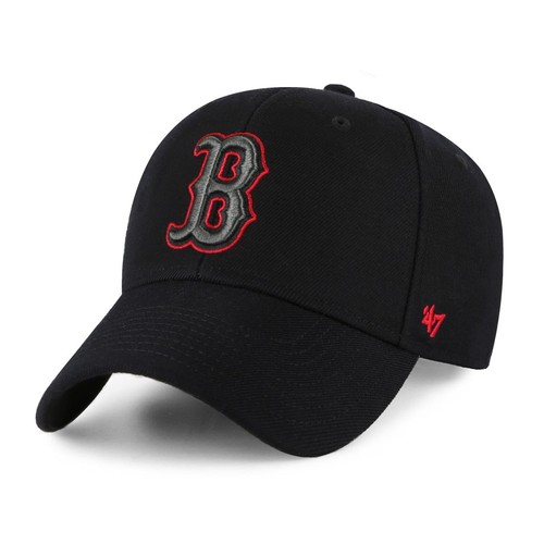 47 Brand MLB Boston Red Sox '47 MVP Snapback Cap Curved Basecap Hat New - Picture 17 of 22