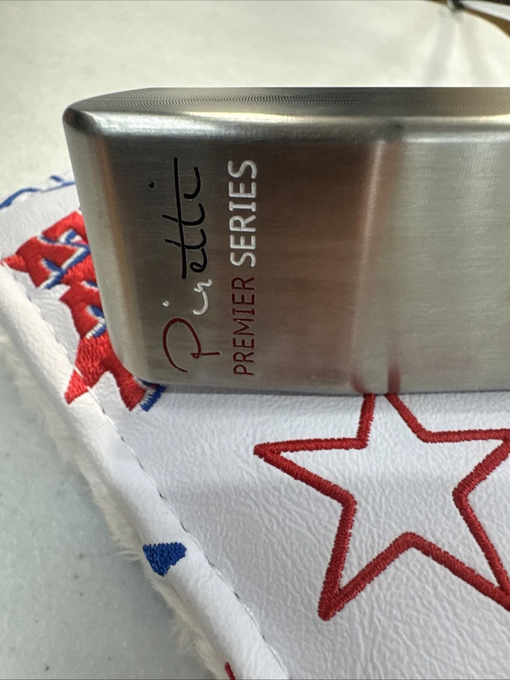 PIRETTI COTTONWOOD II MILLED PREMIERE SERIES PLUMMERS NECK PUTTER 36" 365g - Image 2 of 4