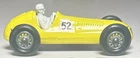 Matchbox Lesney #52 Yellow Maserati Racer