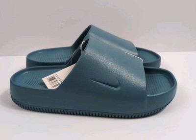 MENS NIKE CALM SLIDES_SMOKEY BLUE/SMOKEY BLUE-SMOKEY BLUE  Men's 13 Women's 14.