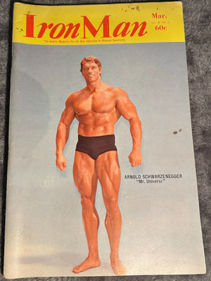 Iron Man Magazine Vol. 29 No. 3 February-March 1969 Arnold Schwarzenegger