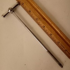 Ludwig 7"Chrome 12-24 1 Bowtie Bass-Drum Tension T-Rod/Screw Vintage 30s Bow-Tie