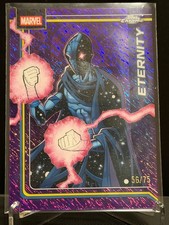 2026 Topps Chrome Marvel - Eternity #36 Purple Shimmer Refractor 56/75