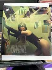 Taylor Swift The Life Of A Showgirl: Shiny Bug Wintergreen Onyx Marbled Vinyl Le