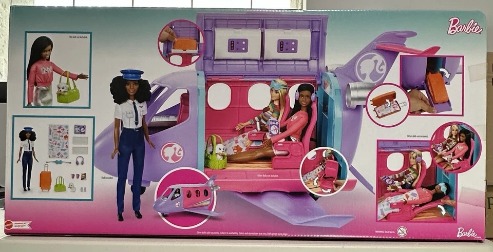 Barbie Life In The City, Airplane Adventures Doll & Airplane Playset, NRFB - Image 4 of 4