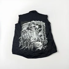 Biker Wear USA Biketoberfest 2016 Sleeveless Shirt Large Black Daytona Beach