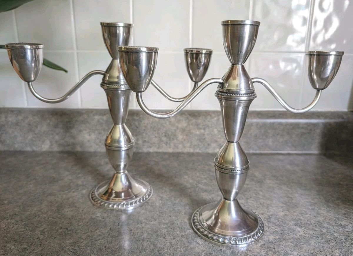 Duchin Sterling Candle Holders for sale | eBay