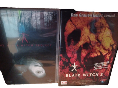 The Blair Witch Project 1Blair Witch 2 DvD