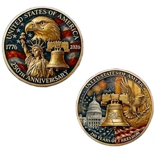 250th Anniversary Commemorative Coin of the United States "250 Years of Freeedom