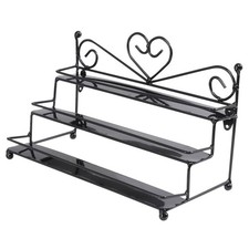  Metal Nail Polish Organizer Holder Table Nail Posh Dispaly Organizing Rack