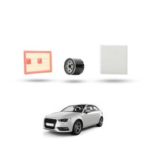 Hoffcar Wartungsset Kompatibel Mit Audi A3 (8V1, 8VK) 1.4 Tfsi 8V 103KW Ab 2