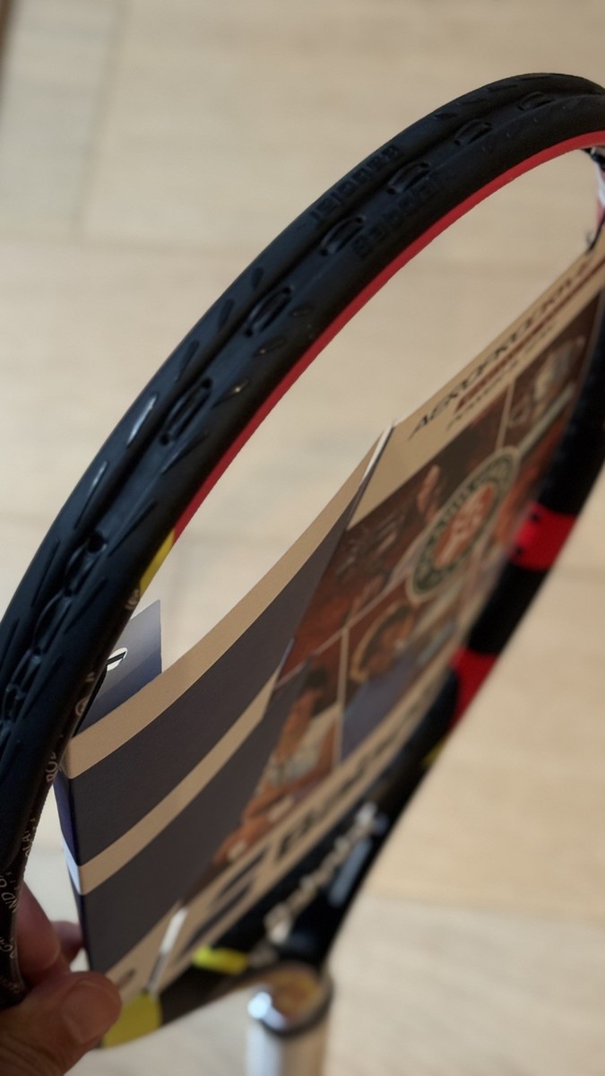 NEW Babolat Aeropro Drive 2015 Roland Garros French Open (4 3/8