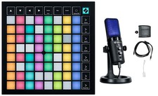 Novation Launchpad X Ableton Live MIDI USB RGB Pad Controller Recording Mic