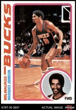 1978 Topps #126 Marques Johnson Bucks UCLA 7 - NM