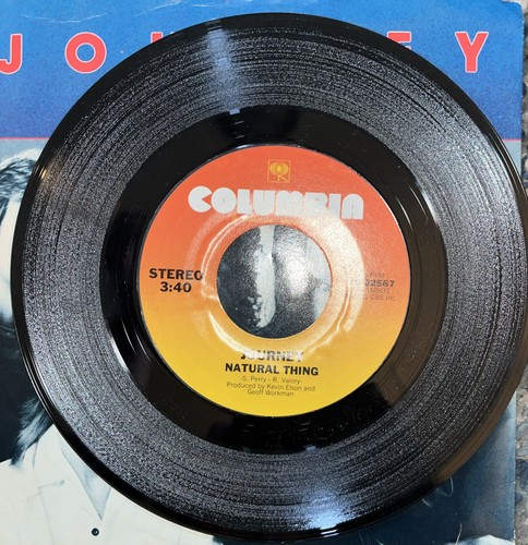 Journey Don't Stop Believing Believin /Natural Thing 1981 Picture Sleeve 45 - Picture 3 of 4