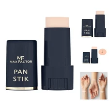 Versatile Panstick Foundation Stick 25 Fair - 3 Count, Ideal for All Skin Types