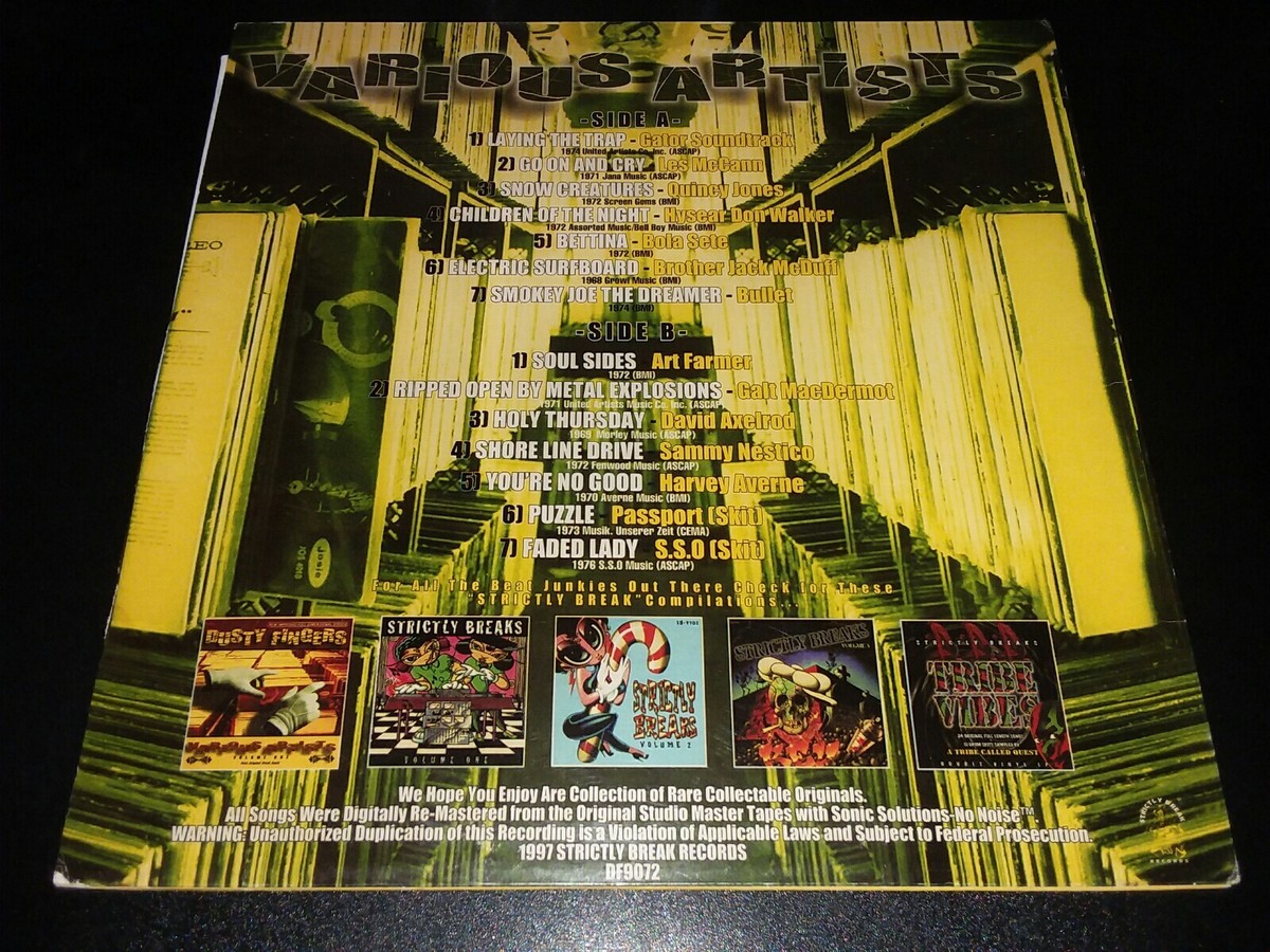 Dusty Fingers: Volume Two - Various Artists Vinyl Record