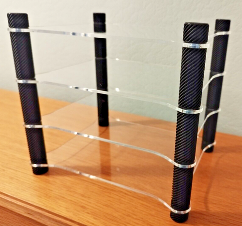 Hifi Stand 4 Tier - For small format DAC, Amplifier, Preamp, Phonostage - Picture 6 of 7