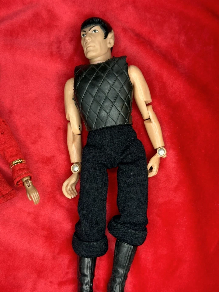 Figura de acción original Teniente Uhura Star Trek Mego rara/de colección (1974) + Spock ++ Foto 2 de 4