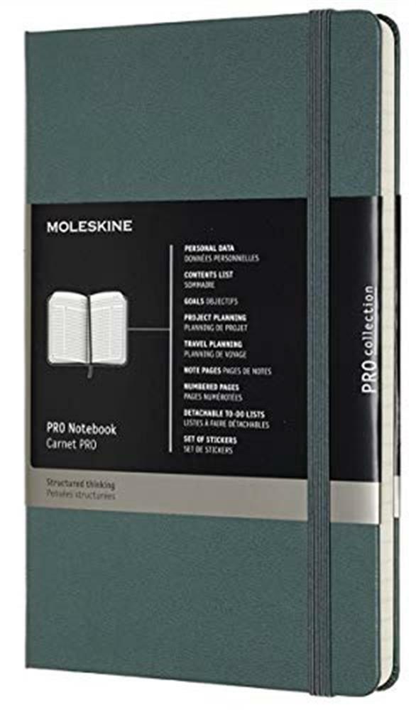 Moleskine Pro Notebook, Taccuino Professionale da Ufficio, Copertina Rigid...