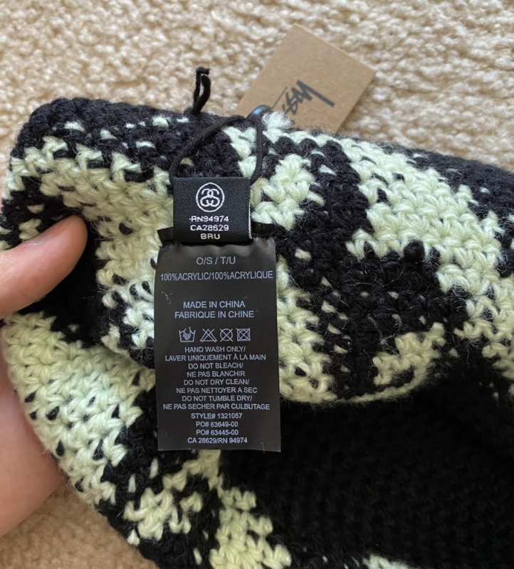 Stussy wave knit bucket hat black Giza | eBay Stussy wave knit bucket hat black Giza | eBay