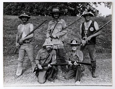 1974 Miami Florida Palmetto Muzzle Loaders Club Frontier Reenactment VTG Photo