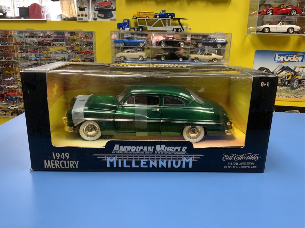 Ertl American Muscle 1949 Mercury Club Coupe Yellow1 18 Ertl American Muscle 1949 Mercury Club Coupe Yellow1 18