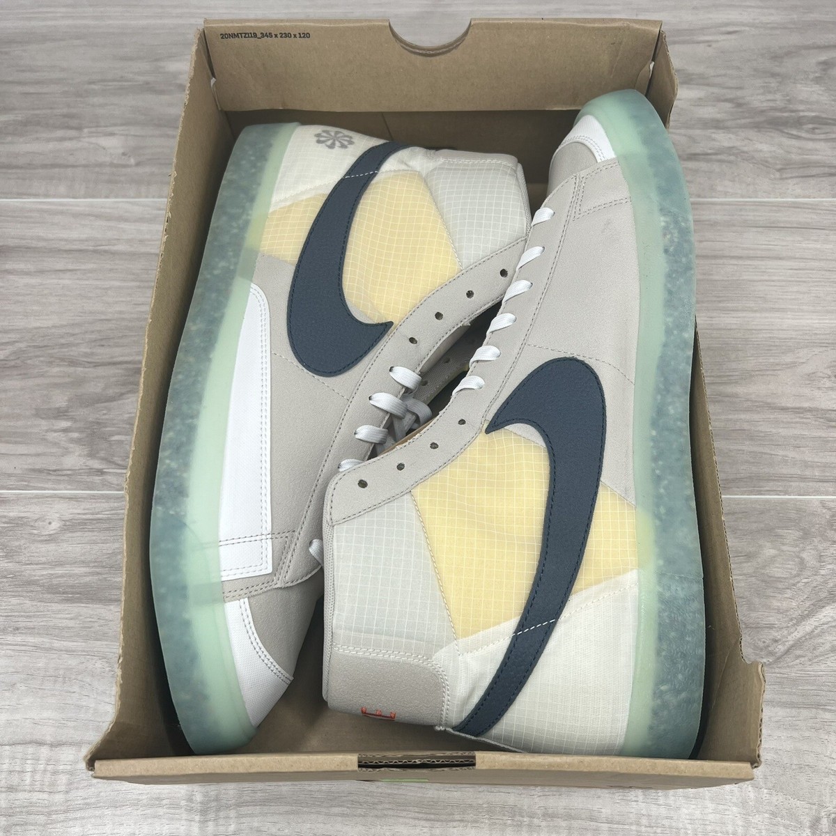 Nike Blazer Mid \'77 Move To Zero Glacier Ice men\'s basketball shoes- size 8 Nike Blazer Mid  main image 4