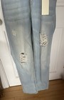Love Tree Denim Distressed Overalls Size Medium NWT — photo 4