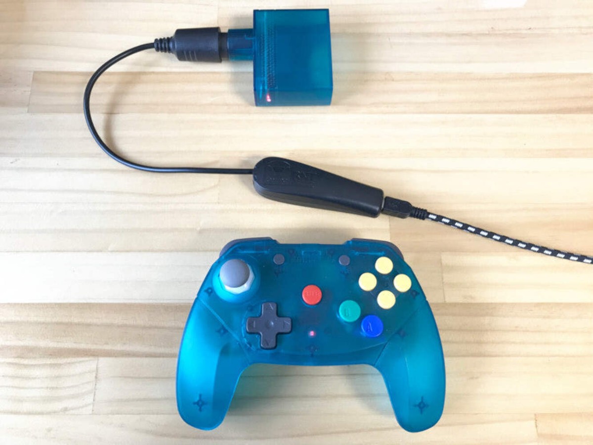 N64-USB アダプター (２個セット) Amazon.com: 2-Port Controller Adapter for N64 / Nintendo