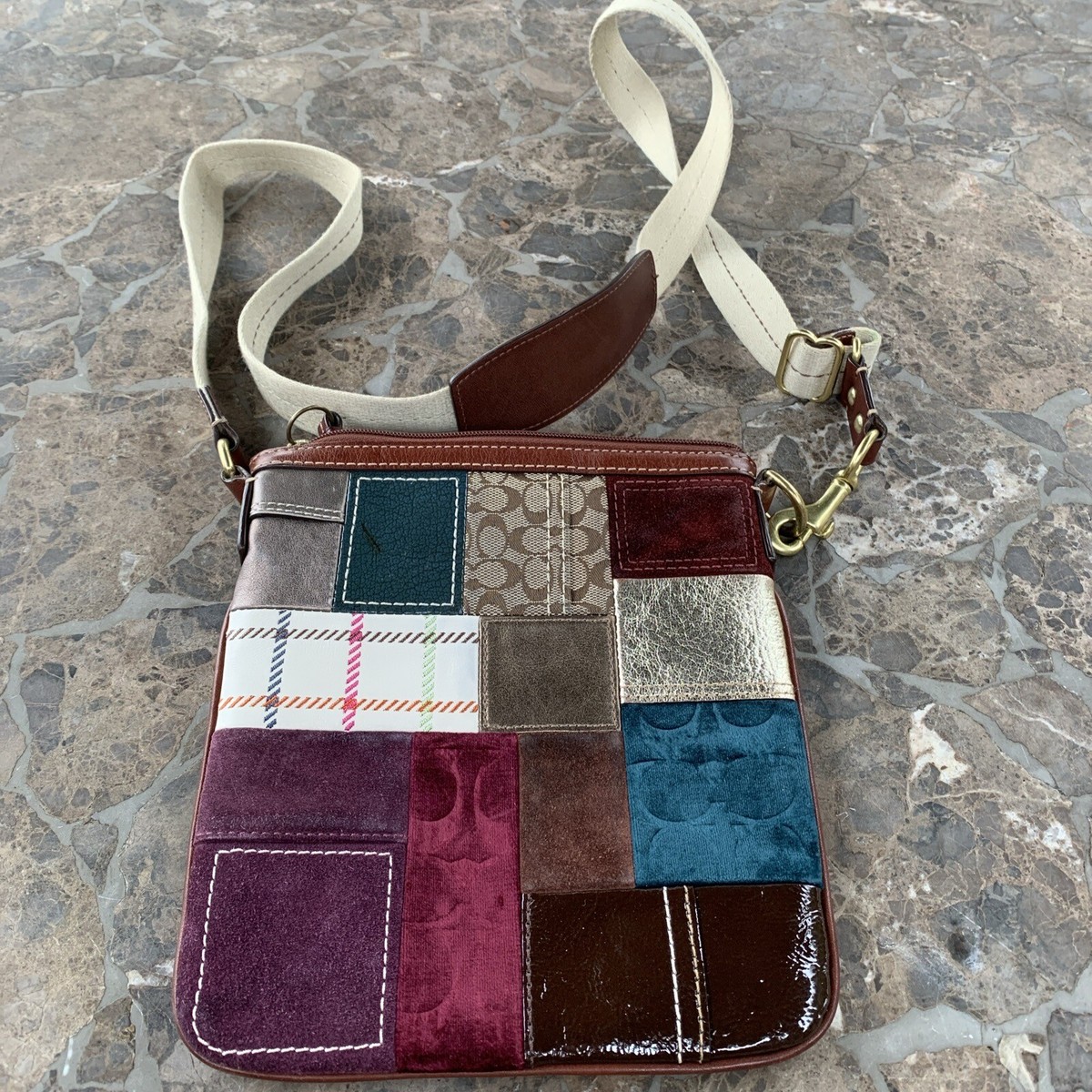 Vtg Coach Crossbody Bag Holiday Edition #H0773-40929 Vtg Coach Crossbody Bag Holiday Edition #H0773-40929
