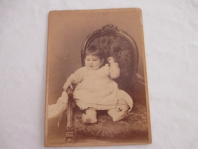 15 X 11 CM CDV VIKTORIANISCH KALKUTTA BOMBAY SIMLA FOTO BOURNE SHEPHERD INDIA BABY