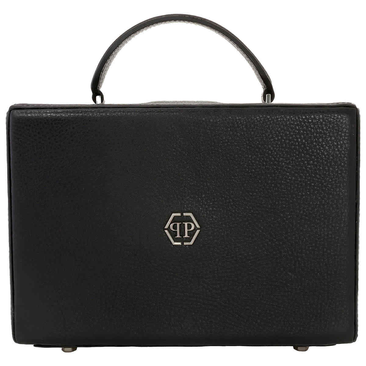 Сумка-футляр Philipp Plein Statement с кожаной ручкой S19A-WBA0794-PCO011N-02