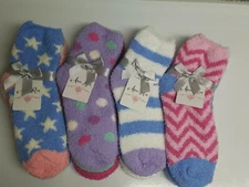 Alexa Rose Butternut Fuzzy Socks