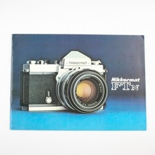 Nikon - Nikkormat FTn - 35mm SLR Camera - Vintage Brochure - Booklet