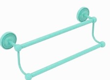Allied Brass Prestige Regal Collection 24" Double Towel Bar/Rack Sea Foam Green