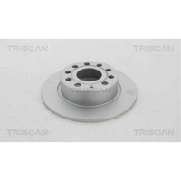 Triscan Bremsscheiben Hinten Ø253 Mm Voll FüR VW Golf VI 5K1 1K1 5M1 521 Skoda